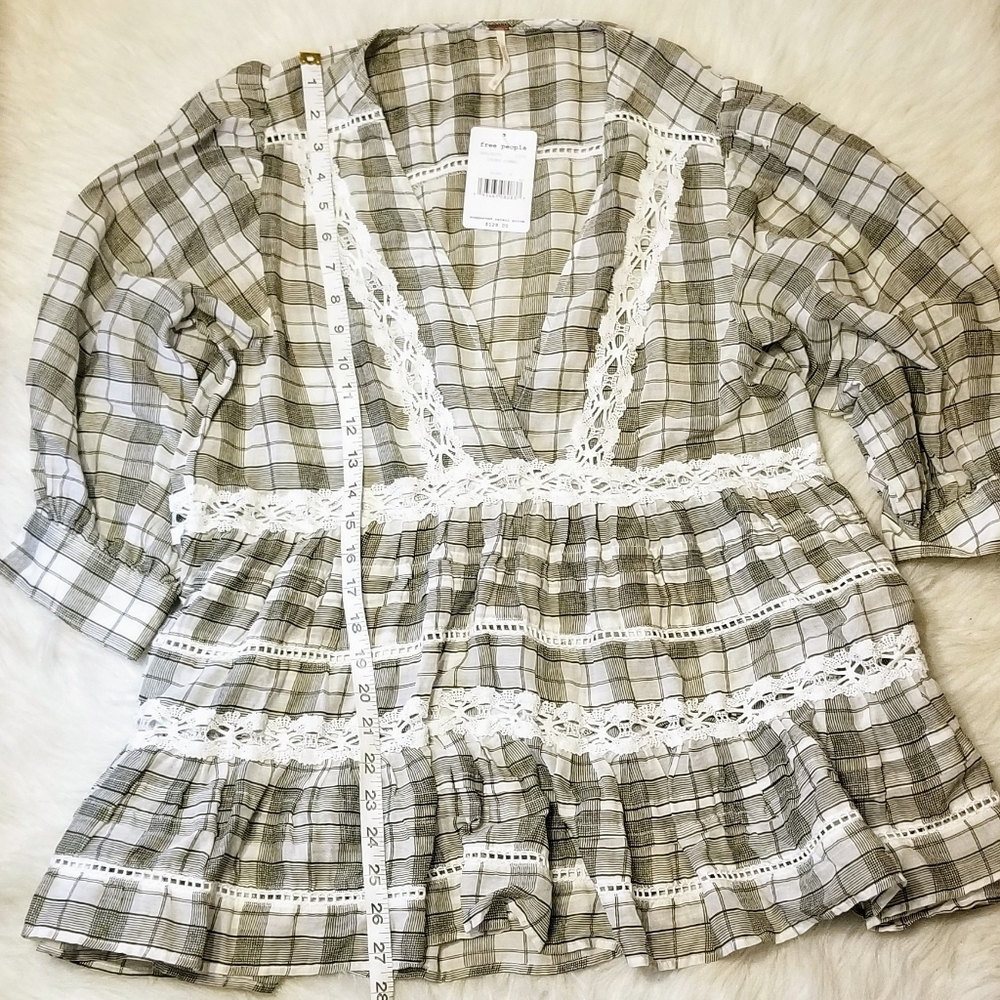 FREE PEOPLE Time Out Lace Tunic - Picture 10 of 10